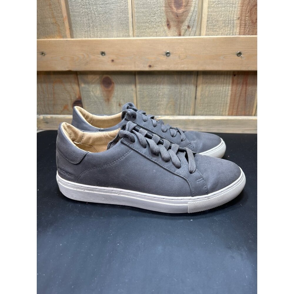Skechers Womens Casual Gray Sneakers Size 7 Memory Foam Comfort Lace-Up